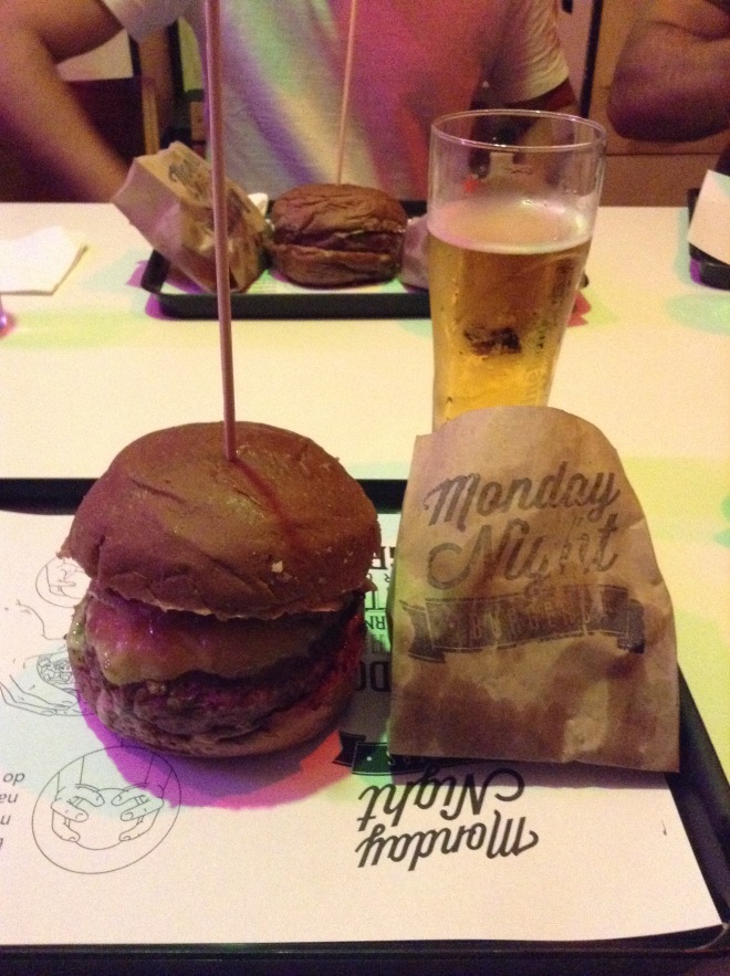 monday night burger specials