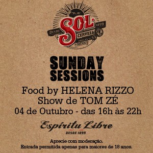 Sol Sunday Ssessions com Helena Rizzo no Manioca
